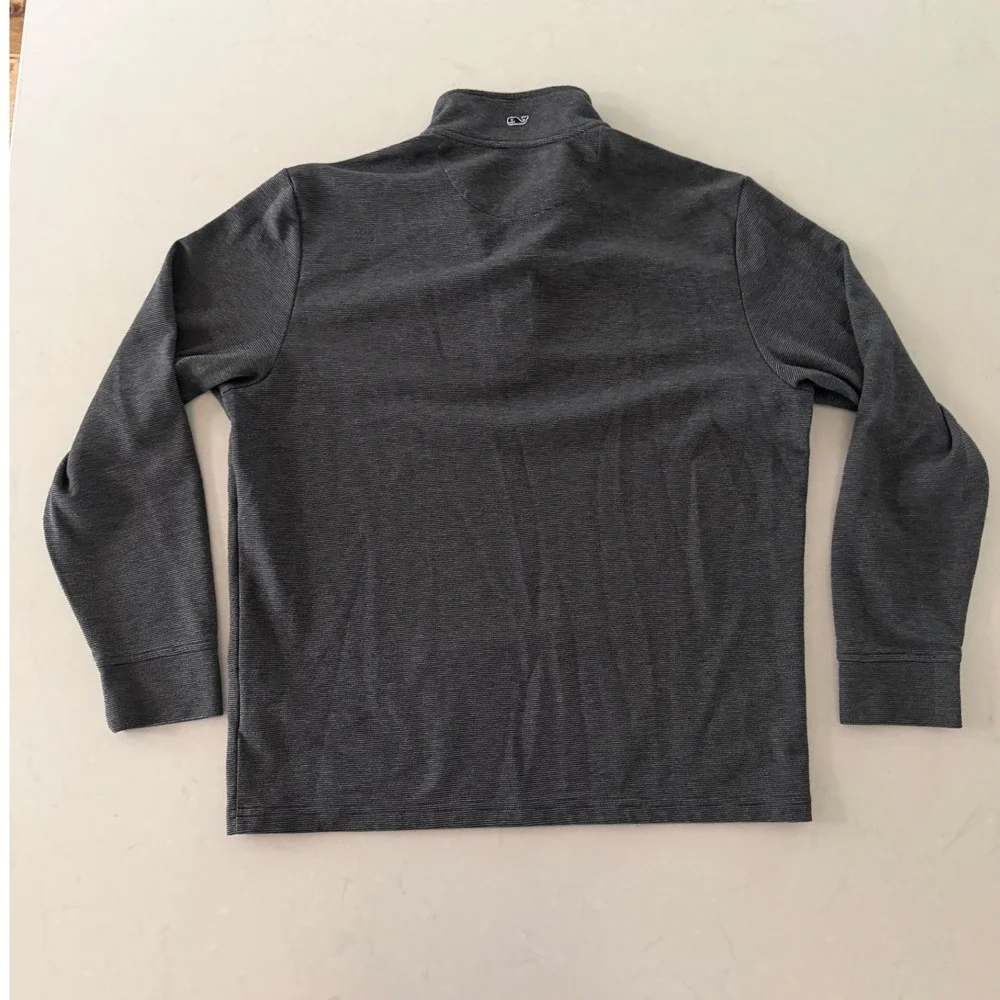 Vineyard‎ Vines San Francisco Giants Quarter Zip Pullover Mens Large Gray SF MLB